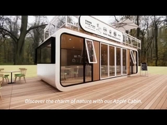 20 40ft apple Cabin House Outdoor Eco Capsule House Luxury Pod Prefabricated Capsule House Pod
